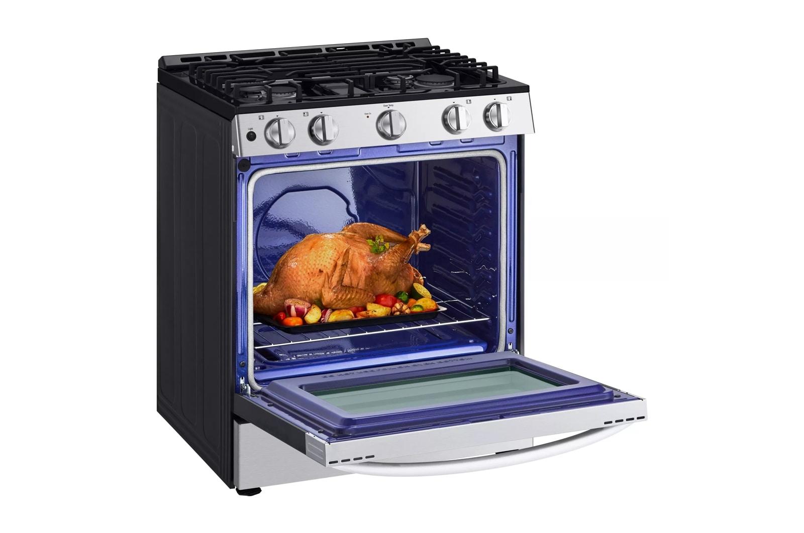 Lg LSGL5830S 5.8 Cu. Ft. Gas Slide-In Range With Easyclean®