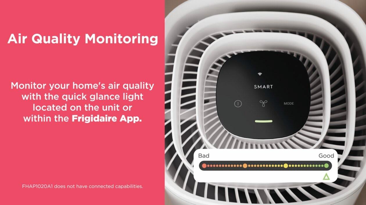 Frigidaire FHAP1040A1 Purea300™ Hepa Air Purifier With Wifi