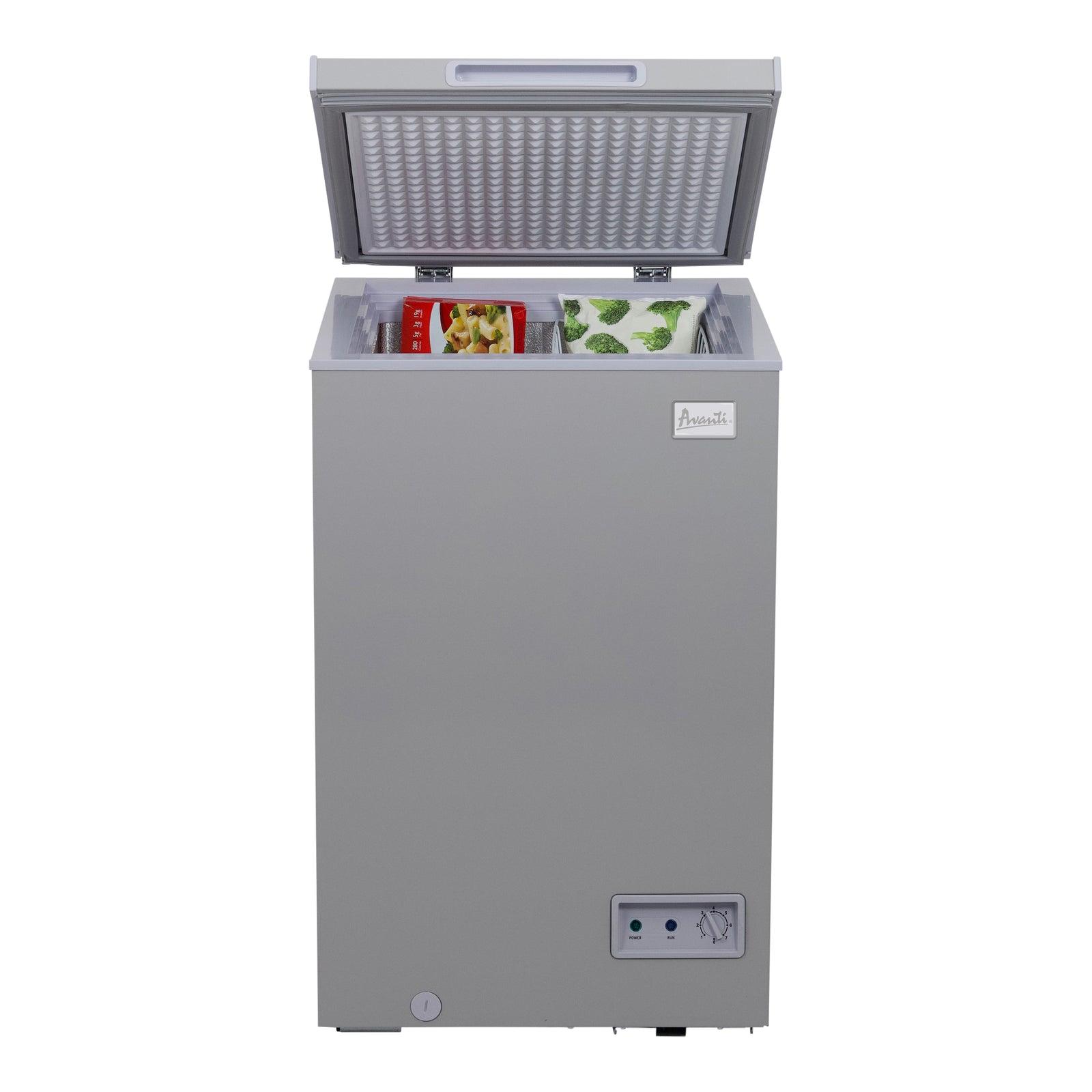 Avanti CF35F2G Avanti Garage Ready Chest Freezer - Platinum / 3.5 Cu. Ft.