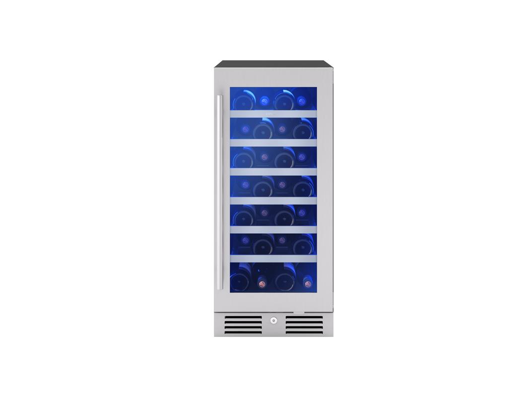Zephyr PRW15C01CG 15" Single Zone Wine Cooler