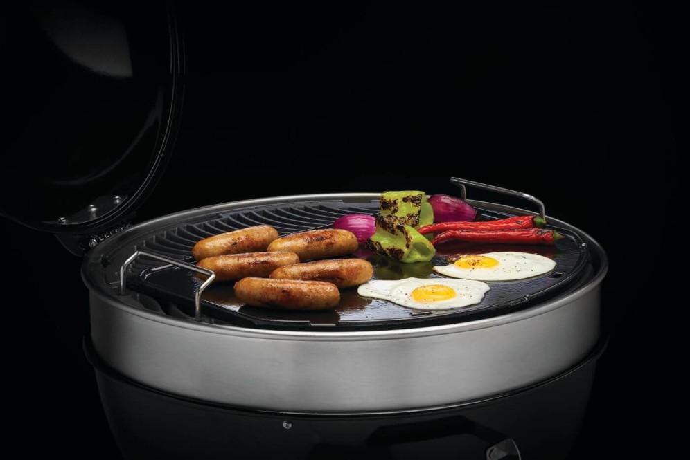 Napoleon Bbq 56083 Cast Iron Reversible Griddle For 22 Inch Charcoal Grills