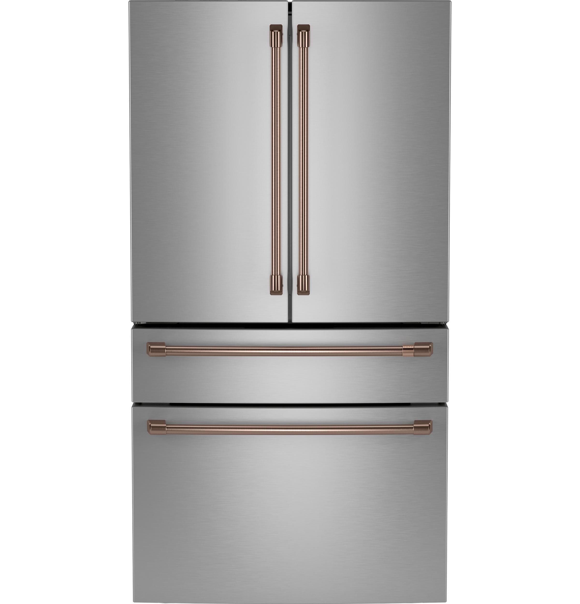 Cafe CJE23DP2WS1 Café™ Energy Star® 23.2 Cu. Ft. Smart Counter-Depth 4-Door French-Door Refrigerator With Dual-Dispense Autofill Pitcher