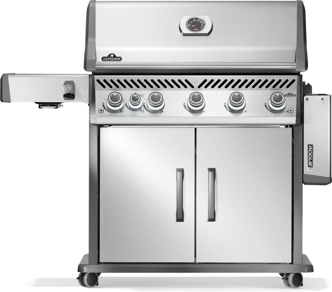 Napoleon Bbq RP625SIBPSS2 Rogue Pro 625 Sib With Infrared Side Burner , Propane, Stainless Steel