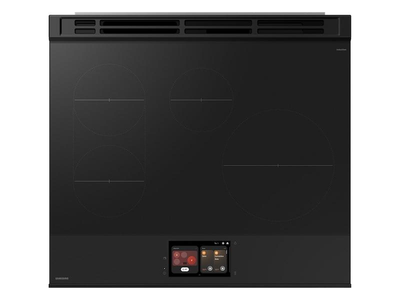 Samsung NSI6DG9900SR Bespoke Slide-In Induction Range 6.3 Cu. Ft. In Stainless Steel With Ai Hub™ & Smart Oven Camera