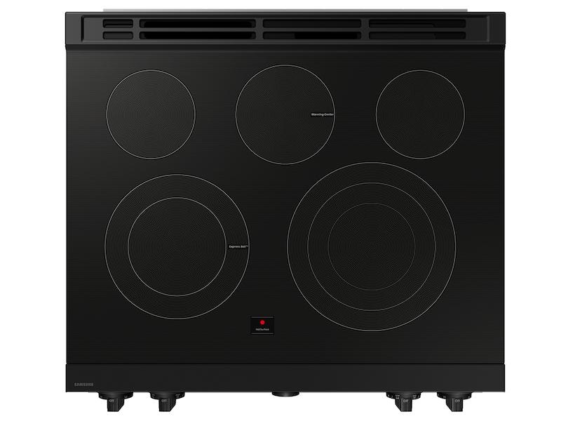 Samsung NSE6DG8500SR Bespoke 6.3 Cu. Ft. Smart Slide-In Electric Range With Air Sous Vide & Air Fry In Stainless Steel