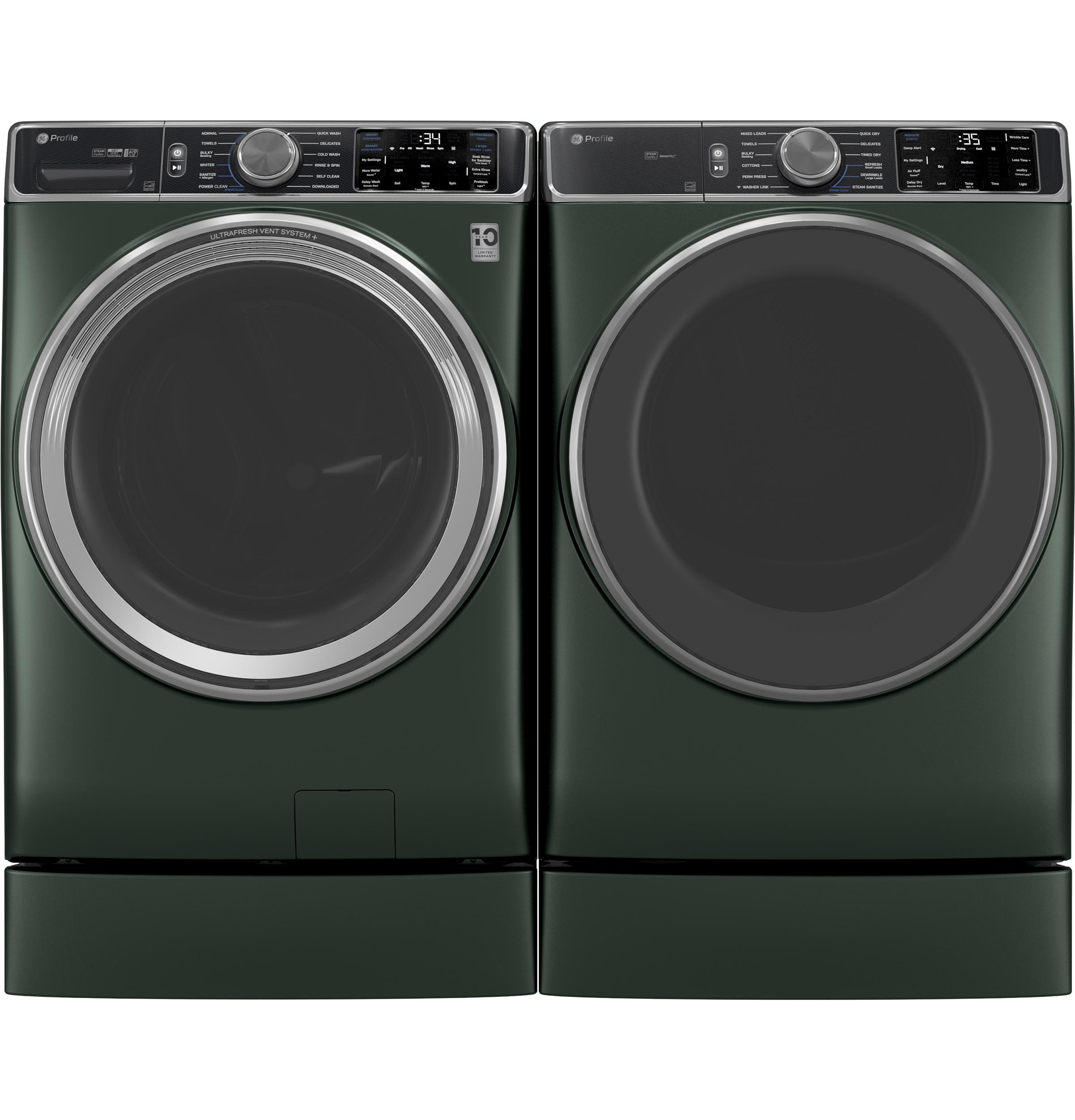 Ge Appliances PFD95GSPWGN Ge Profile™ Energy Star® 7.8 Cu. Ft. Capacity Smart Front Load Gas Dryer With Steam And Sanitize Cycle