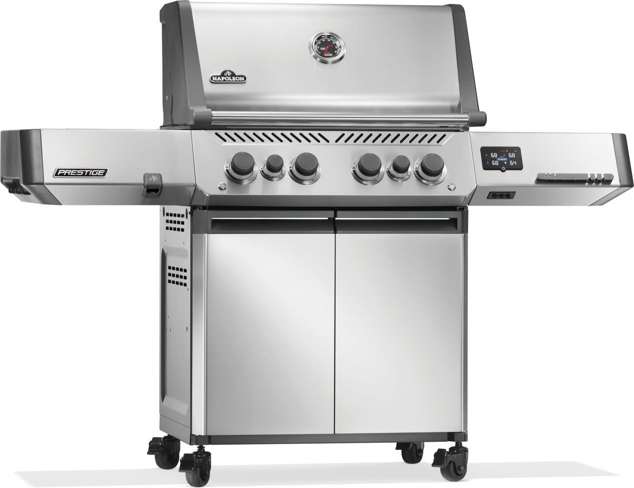 Napoleon Bbq P500VXRSIBPSS Prestige 500 Connected Rsib With Infrared Side And Rear Burner , Propane, Stainless Steel