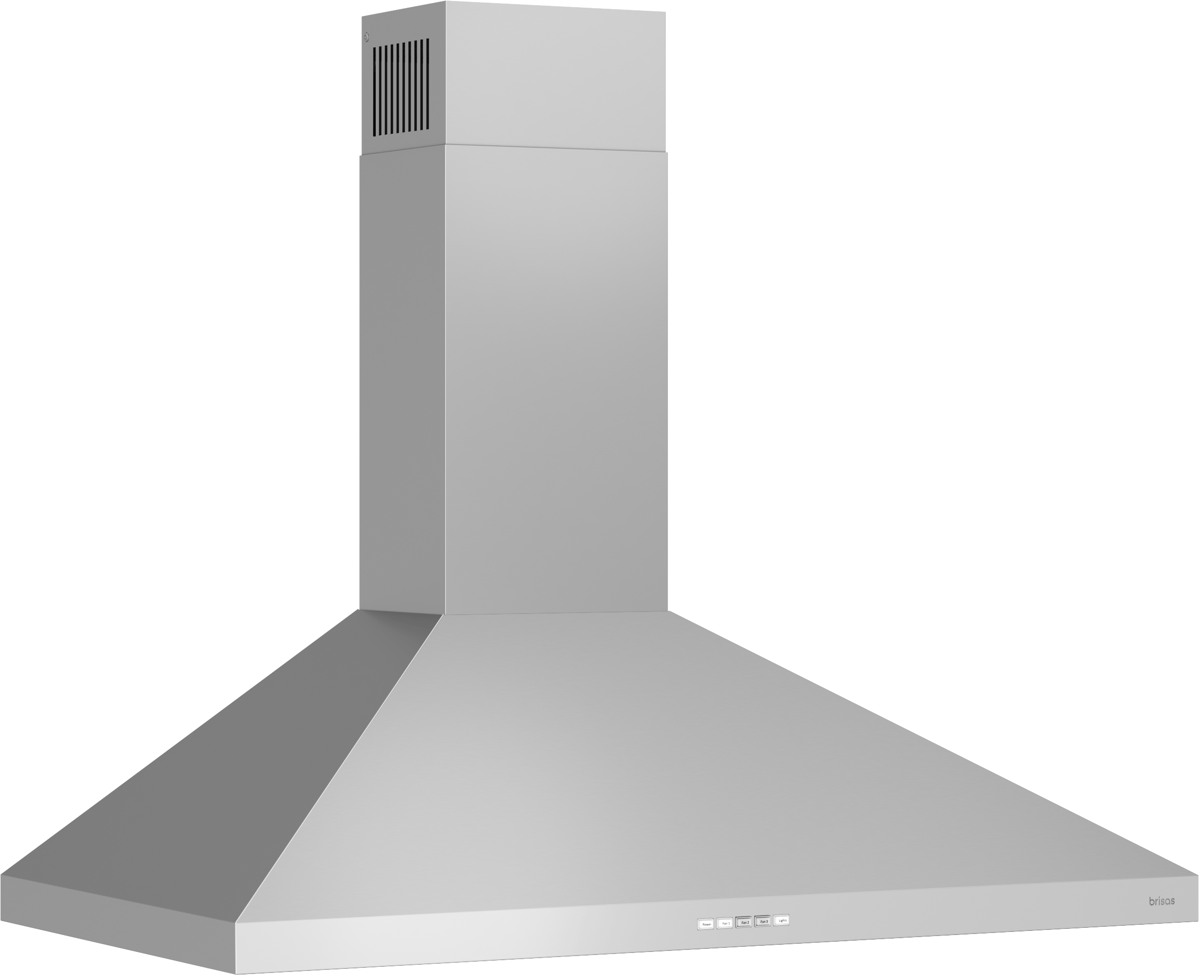 Zephyr BVEE36CS Brisas Traditional Pyramid Wall, 36" Ss, Act, Led