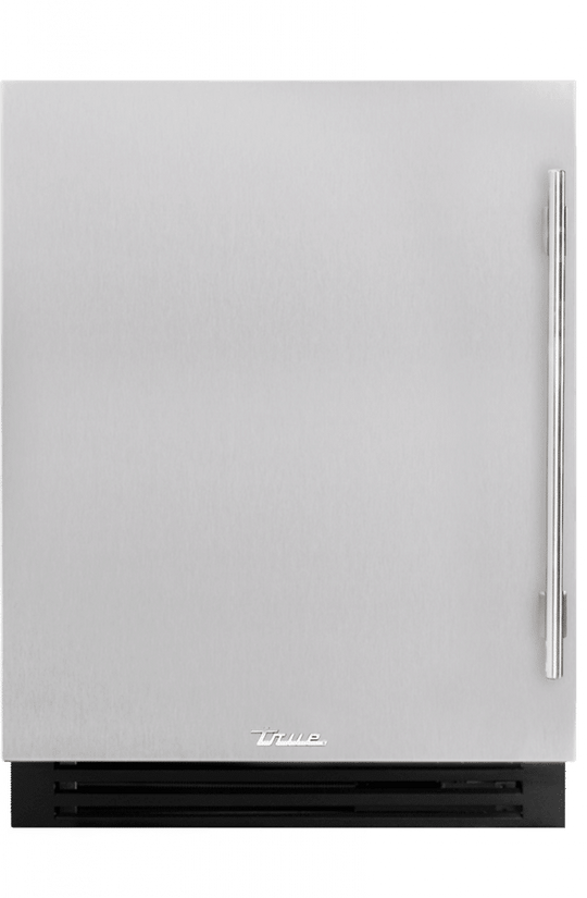 True Residential TUBADA24LSAS 24 Inch Solid Stainless Door Left Hinge Ada Height Undercounter Beverage Center