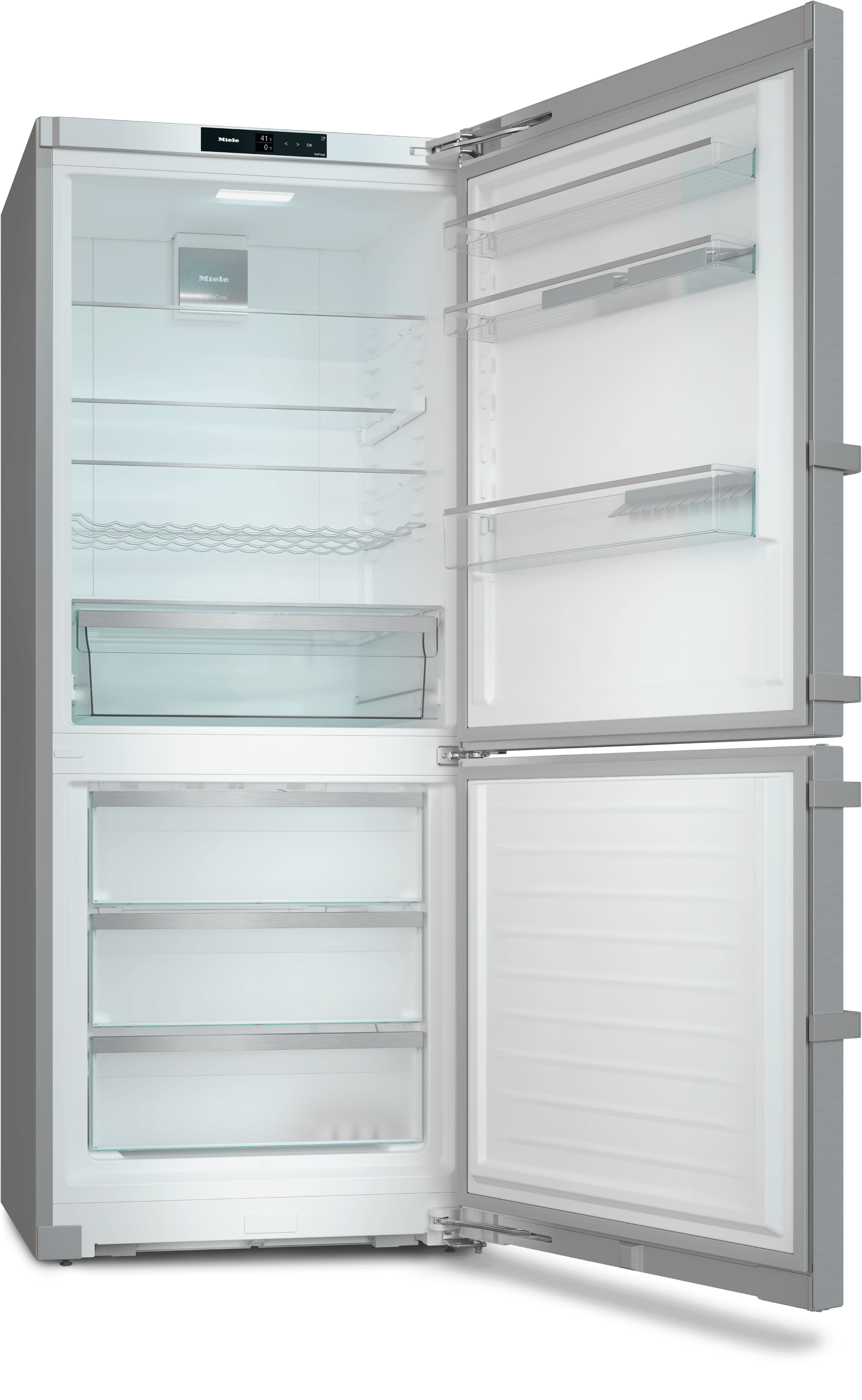 Miele KFN4776ED Kfn 4776 Ed - Freestanding Fridge-Freezer With Dailyfresh And Nofrost In 30'' Width For A Lot Of Storage Space.