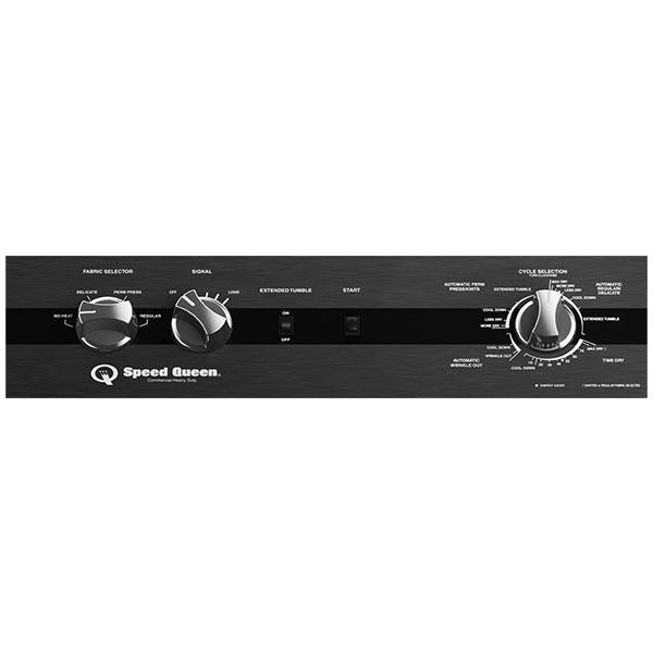 Speed Queen DC5003BG Dc5 Sanitizing Gas Dryer With Extended Tumble Reversible Door 5-Year Warranty