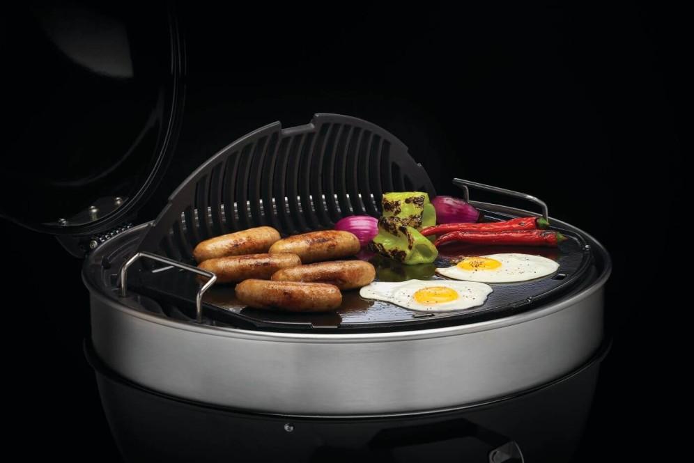 Napoleon Bbq 56083 Cast Iron Reversible Griddle For 22 Inch Charcoal Grills