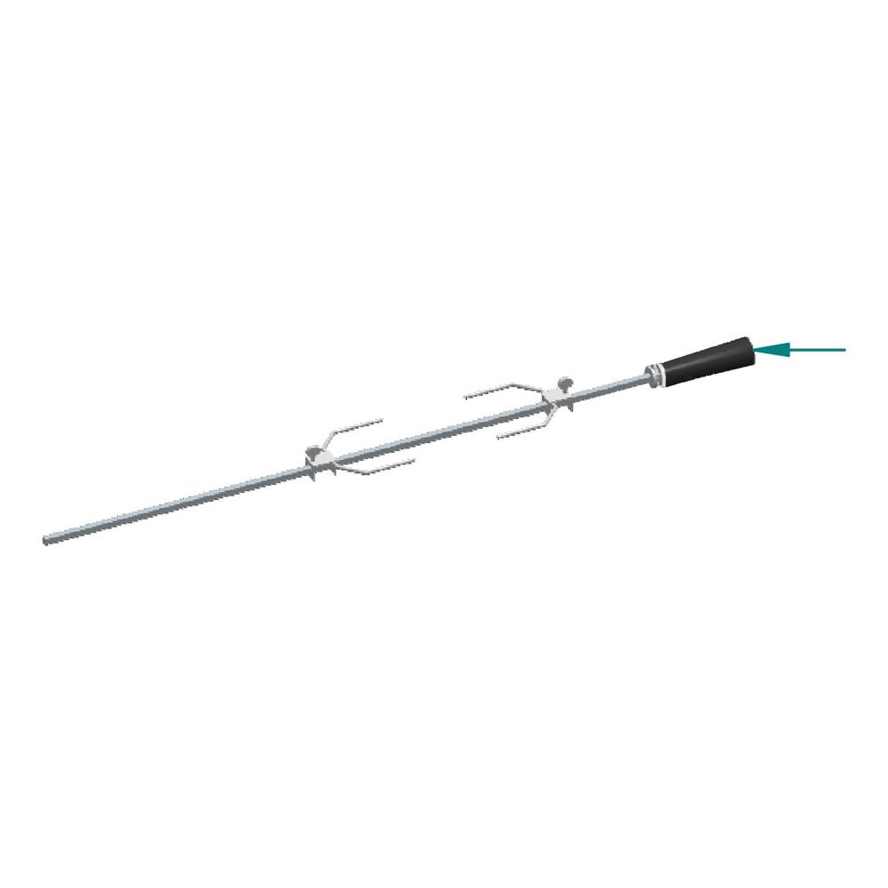 Ilve EA6580001000000 Ilve Parts Ea6580001000000 Oven Rotisserie Spit For Uov 80 (A/480/09)