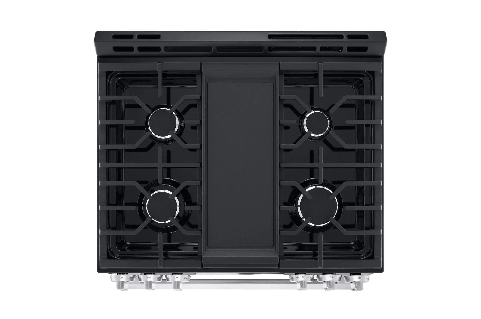 Lg LSGL5833X 5.8 Cu. Ft. Smart Gas Slide-In Range With Convection, Air Fry And Easyclean®