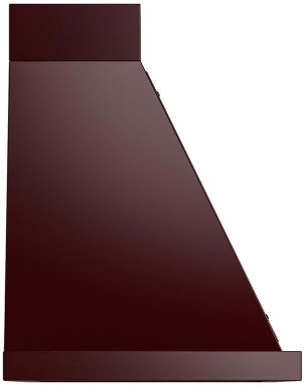 Ilve UANB36BUB Nostalgie 36 Inch Burgundy Wall Mount Range Hood