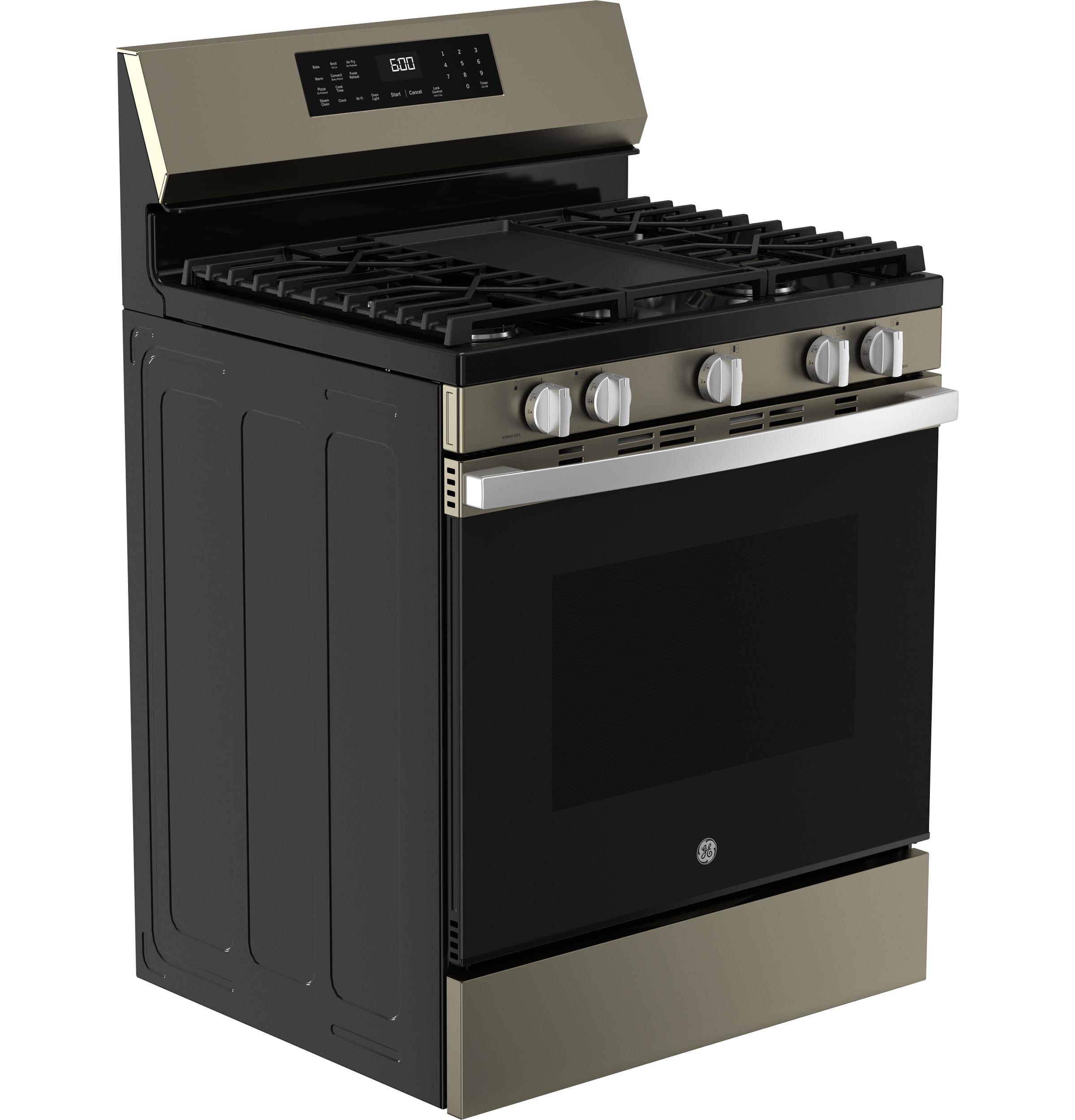 Ge Appliances GGF600AVES Ge® 30" Free-Standing Gas Convection Range With No Preheat Air Fry And Easywash™ Oven Tray