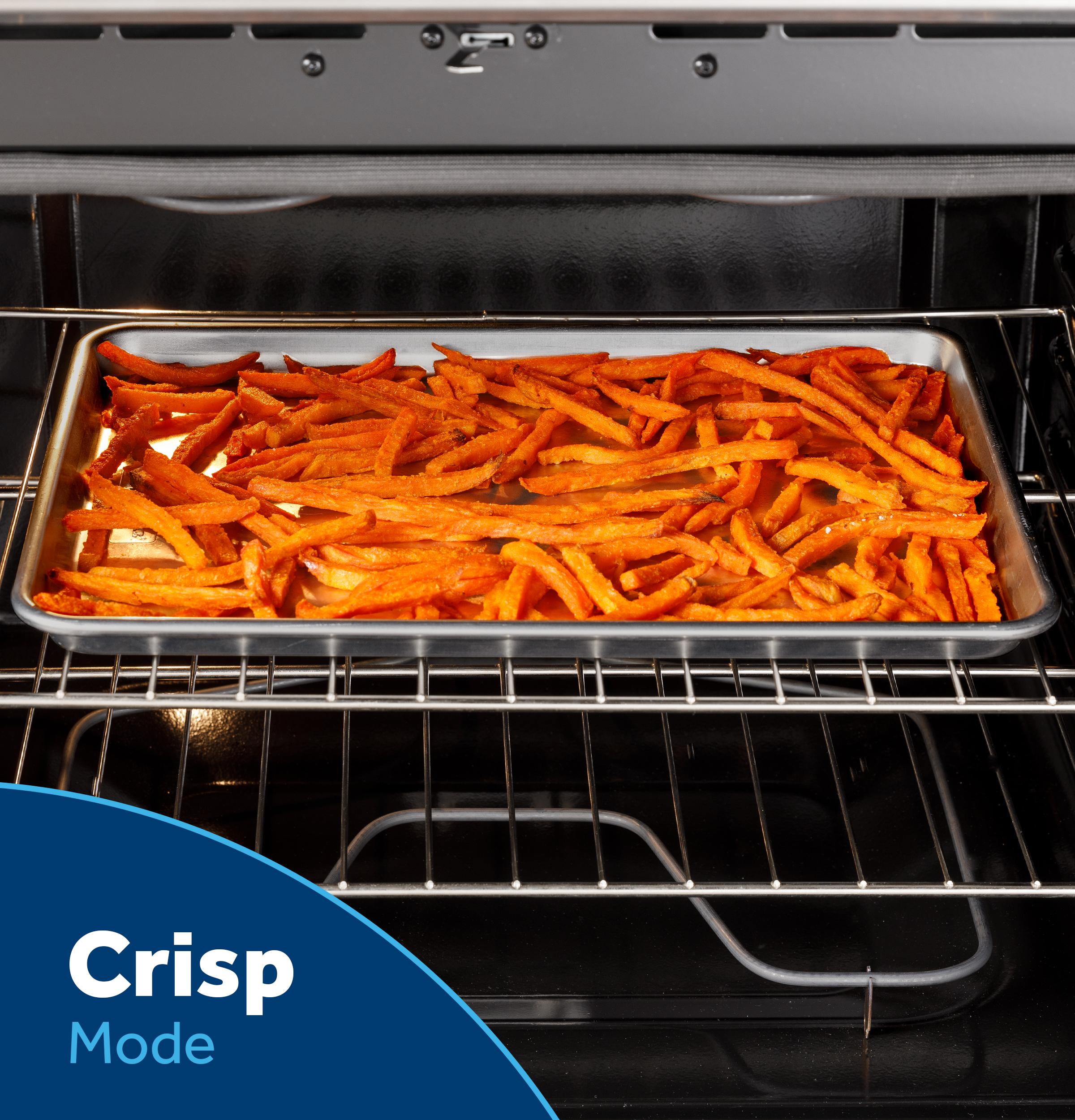 Ge Appliances GRS500PVBB Ge® Energy Star® 30" Slide-In Electric Range With Crisp Mode