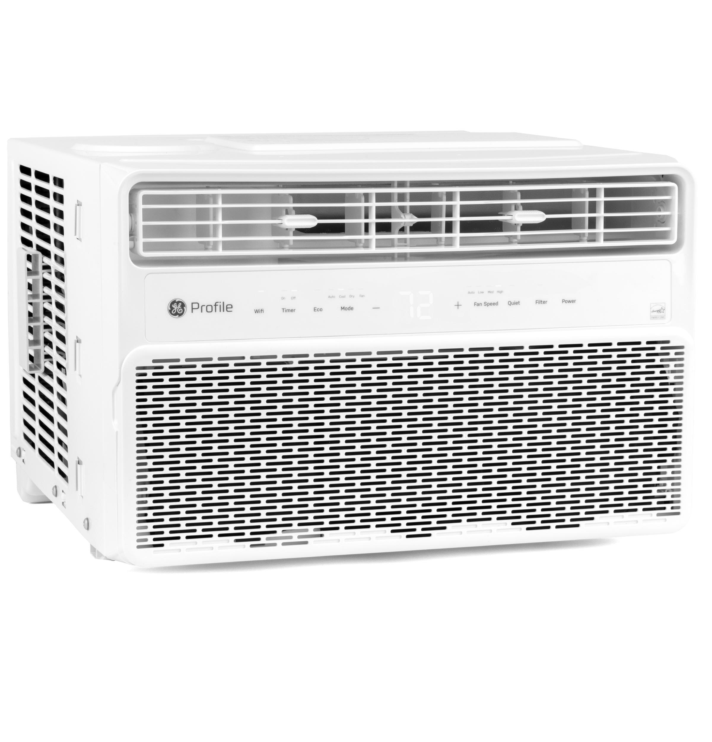 Ge Appliances PWDV14WWF Ge Profile™ Energy Star® 14,000 Btu Inverter Smart Ultra Quiet Window Air Conditioner For Large Rooms Up To 700 Sq. Ft.