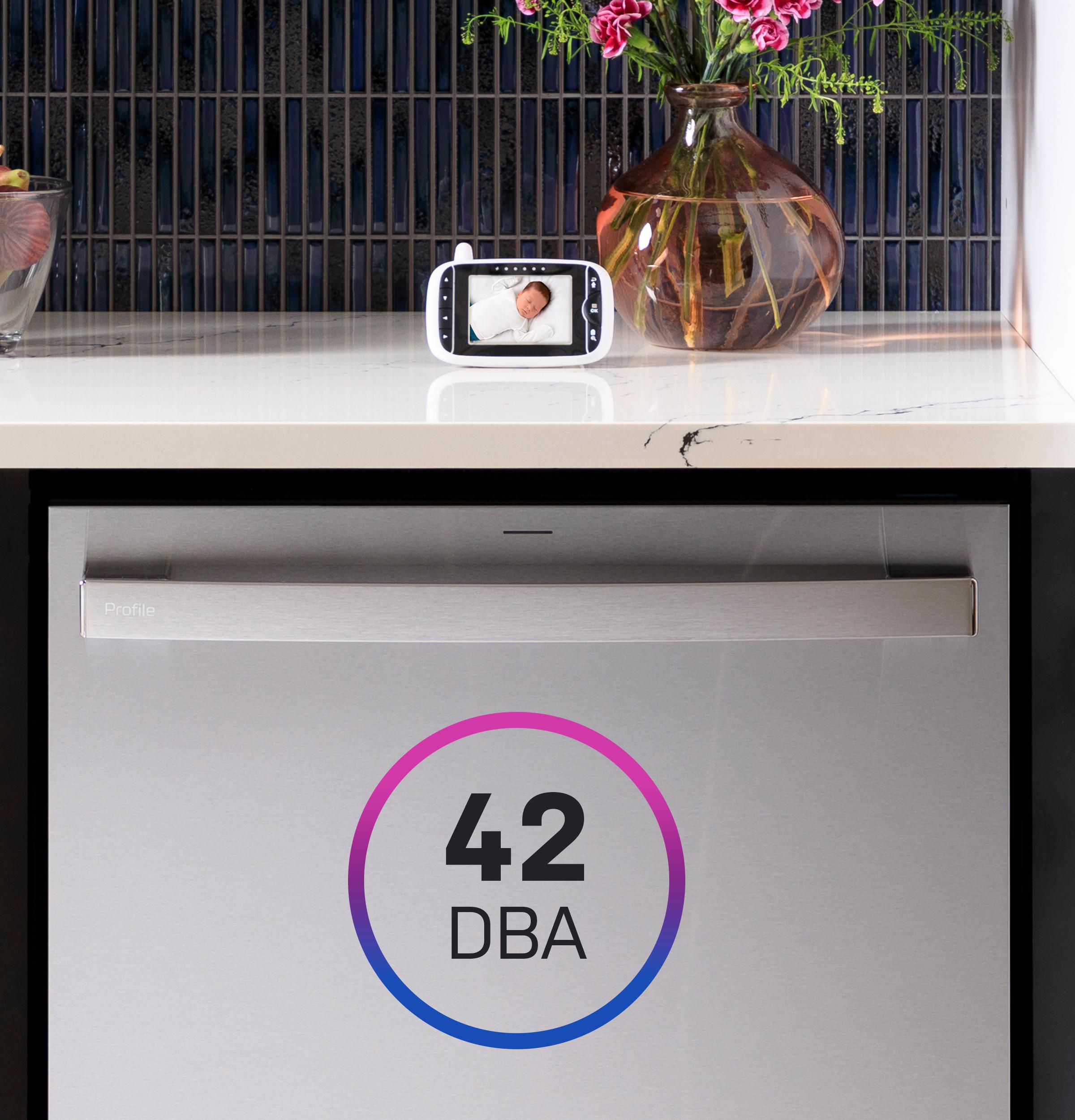 Ge Appliances PDP755SBVTS Ge Profile™ Energy Star Smart Ultrafresh System Dishwasher With Microban™ Antimicrobial Technology With Deep Clean Washing 3Rd Rack, 42 Dba