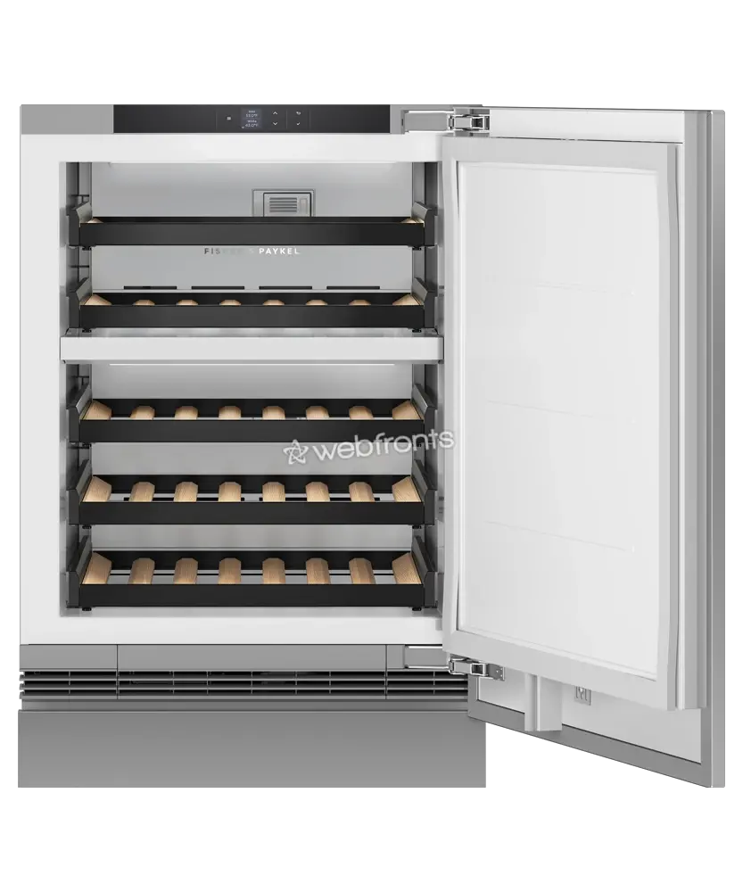 Fisher & Paykel RS2435V2R1 Integrated Wine Cabinet, 24", 35 Bottles