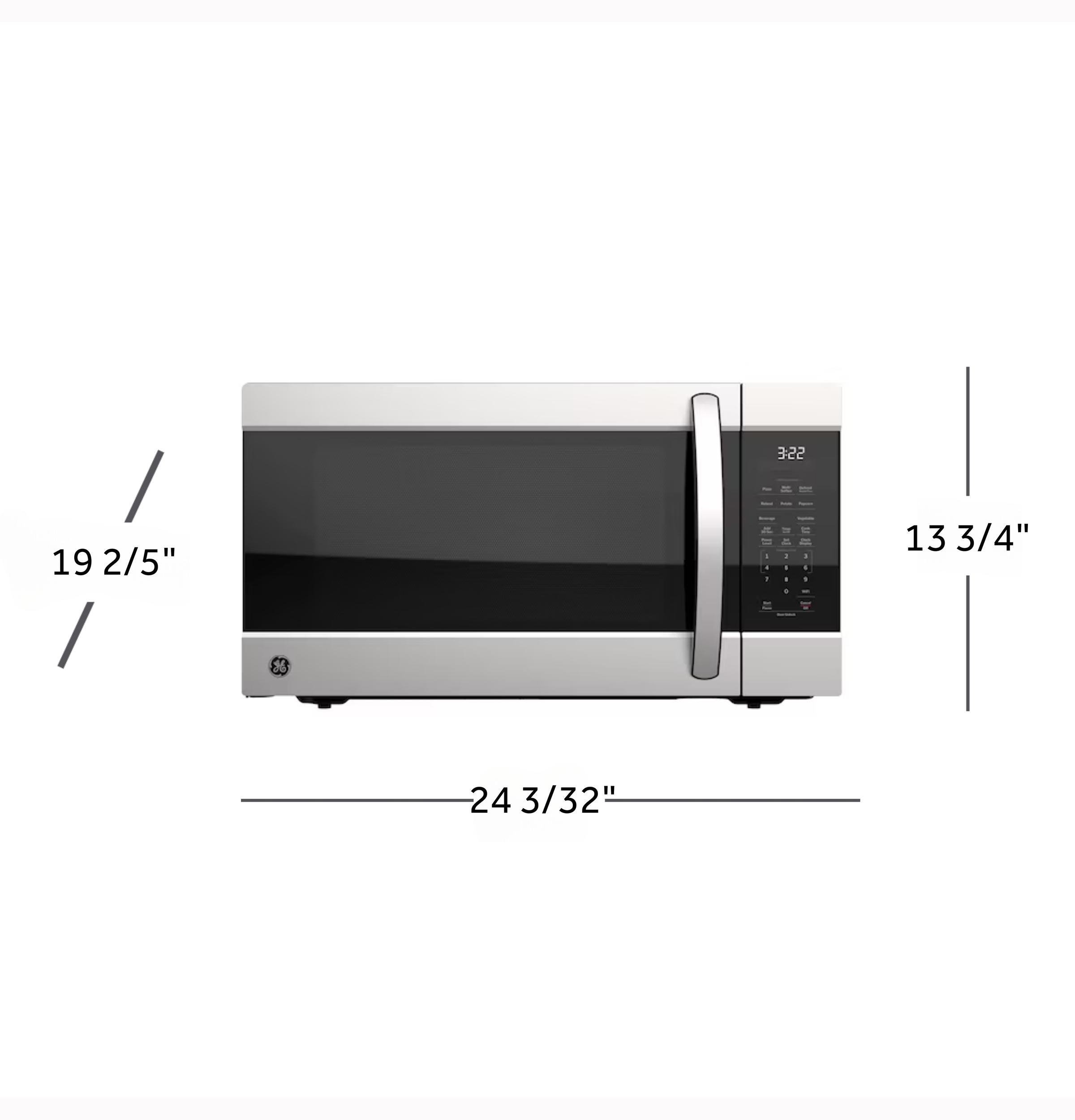 Ge Appliances GCSH22U1WSS Ge® 2.2 Cu. Ft. Capacity Countertop Microwave Oven