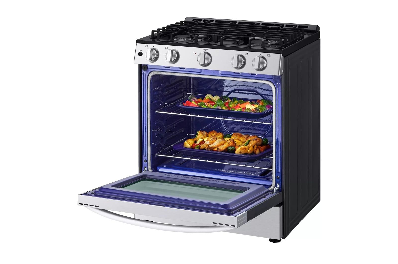 Lg LSGL5830S 5.8 Cu. Ft. Gas Slide-In Range With Easyclean®