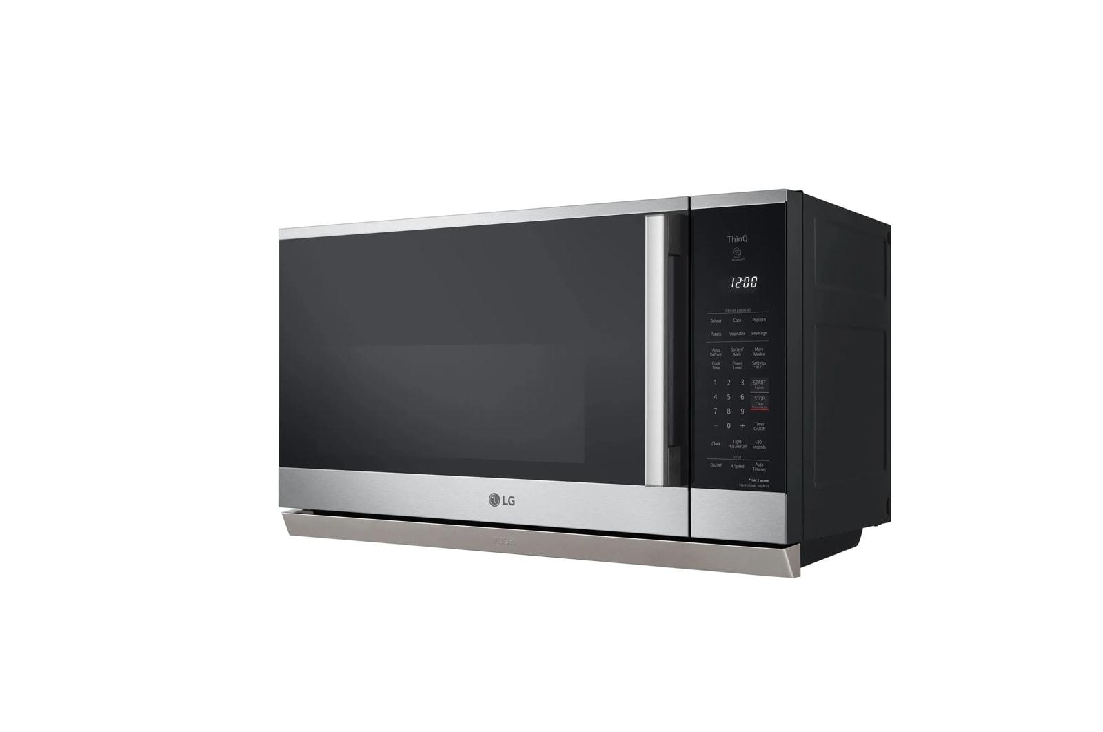 Lg MVEL2125X 2.1 Cu. Ft. Smart Over-The-Range Microwave Oven With Extendavent® 2.0 & Easyclean®