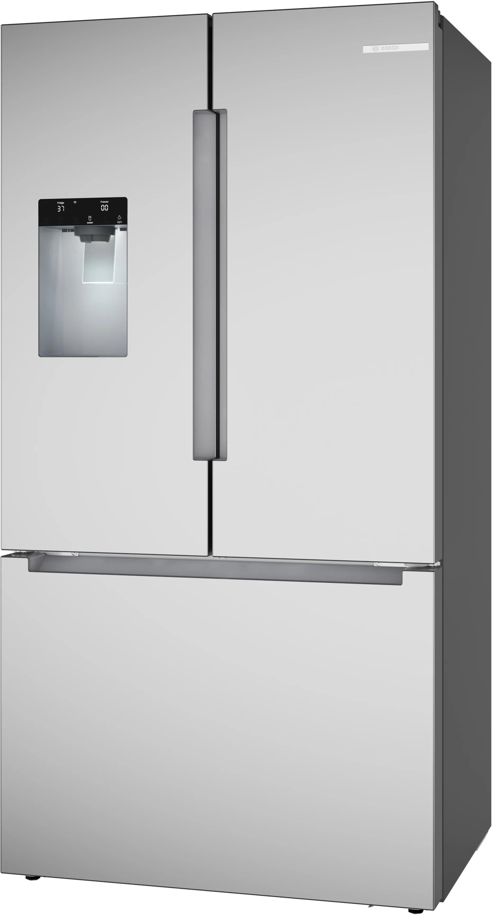 Bosch B36CD10ENS 100 Series French Door Bottom Mount Refrigerator 36" Stainless Steel (With Anti-Fingerprint), Total No Frost