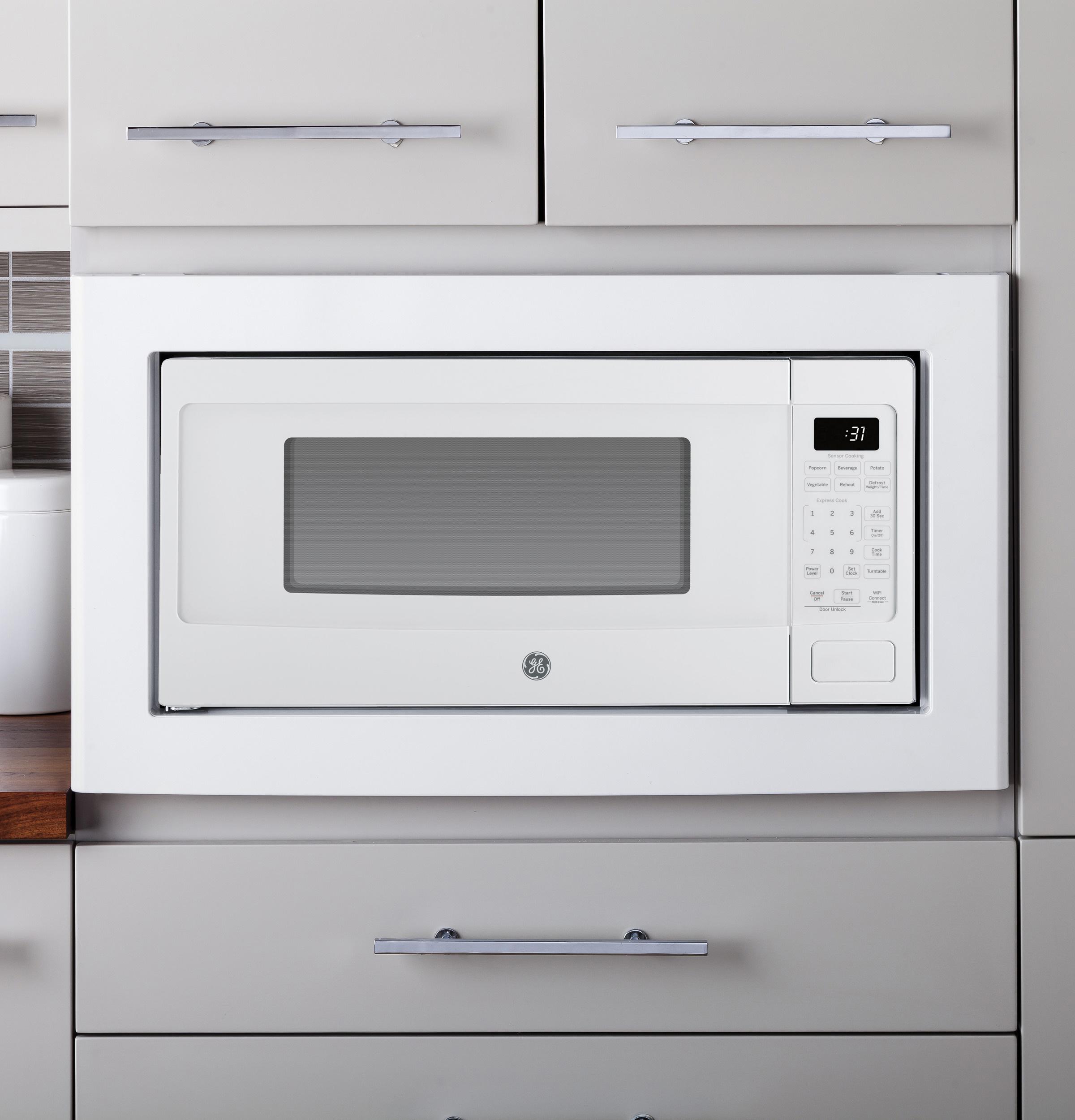 Ge Appliances PCHK11S1WWW Ge Profile™ 1.1 Cu. Ft. Countertop Microwave Oven