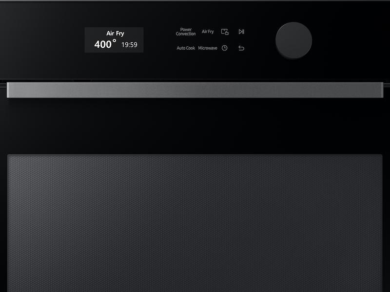 Samsung MC12DB8700CK 1.2 Cu. Ft. Countertop Microwave With Power Convection In Black Glass