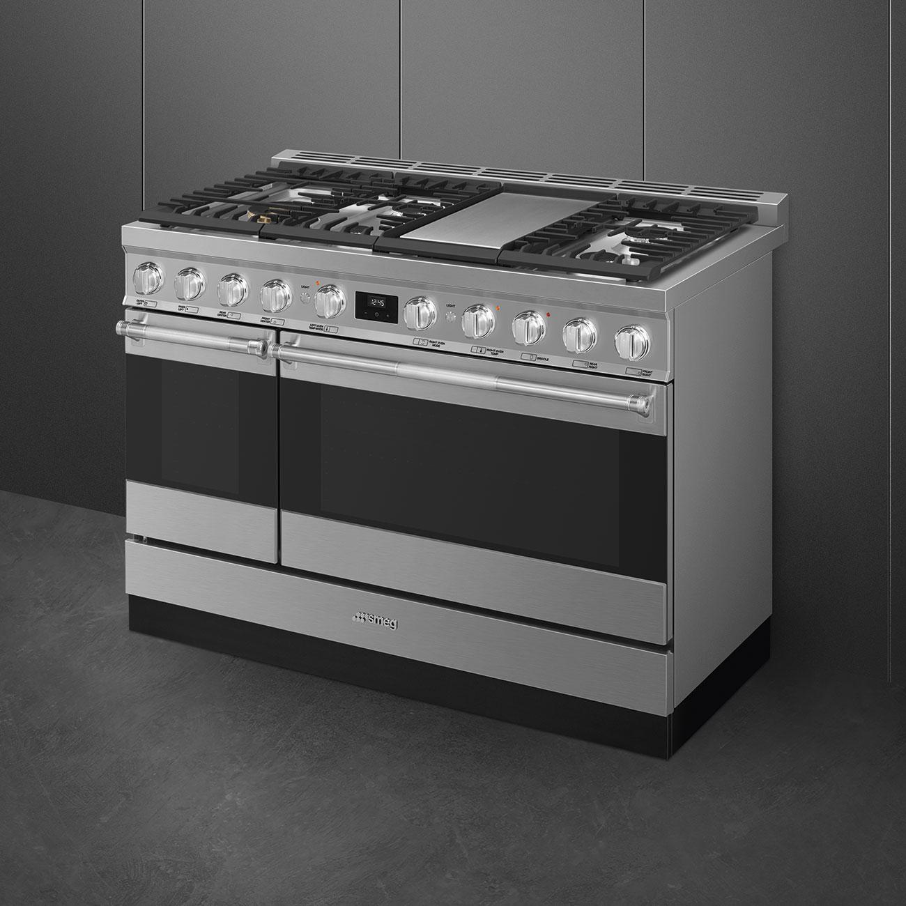 Smeg SPR48UGMX Range Stainless Steel Spr48Ugmx