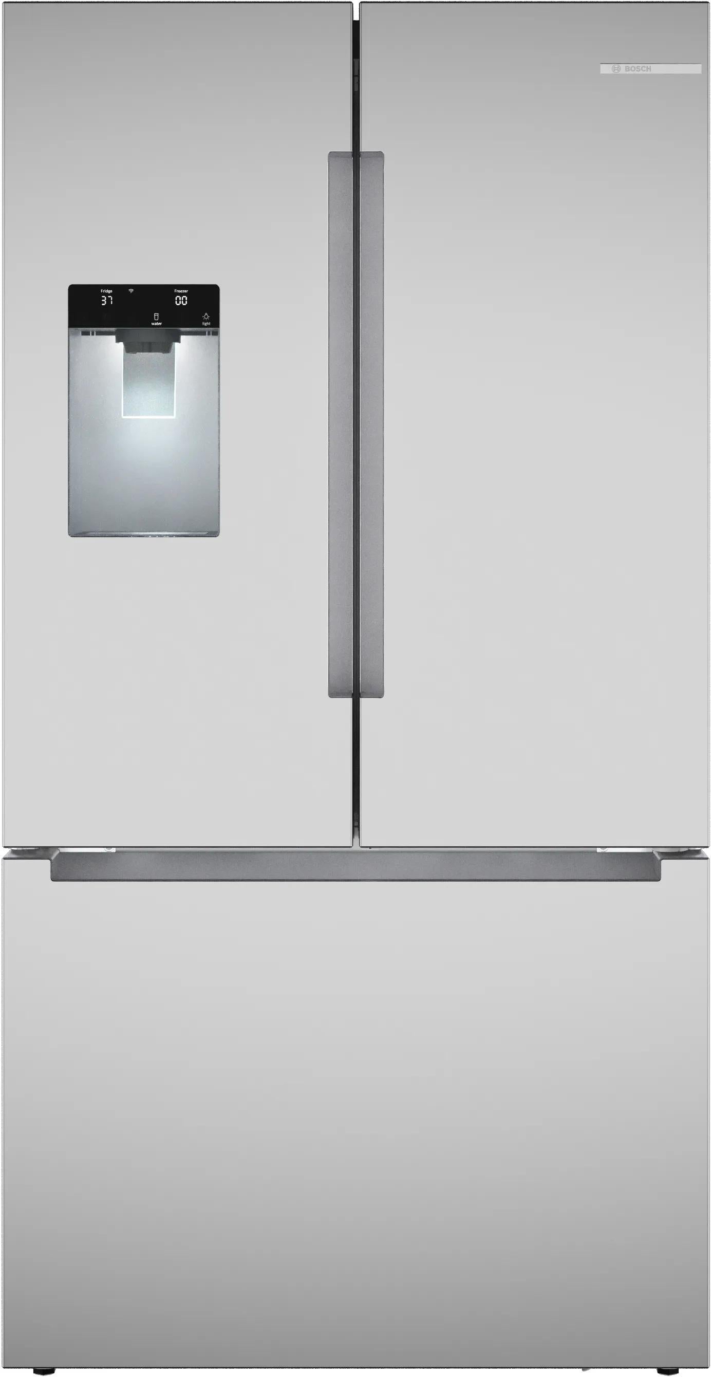 Bosch B36CD10ENS 100 Series French Door Bottom Mount Refrigerator 36