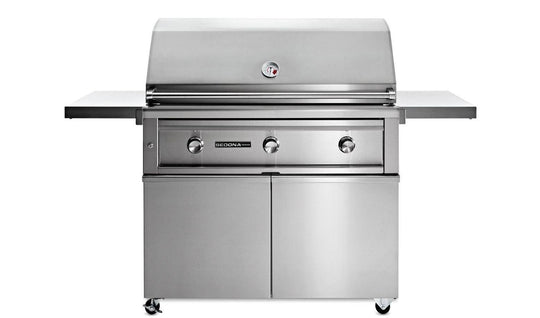 Lynx L701PSFLP 42" Sedona Freestanding Grill And Cart With 1 Prosear Infrared Burner And 2 Stainless Steel Burners (L701Psf)