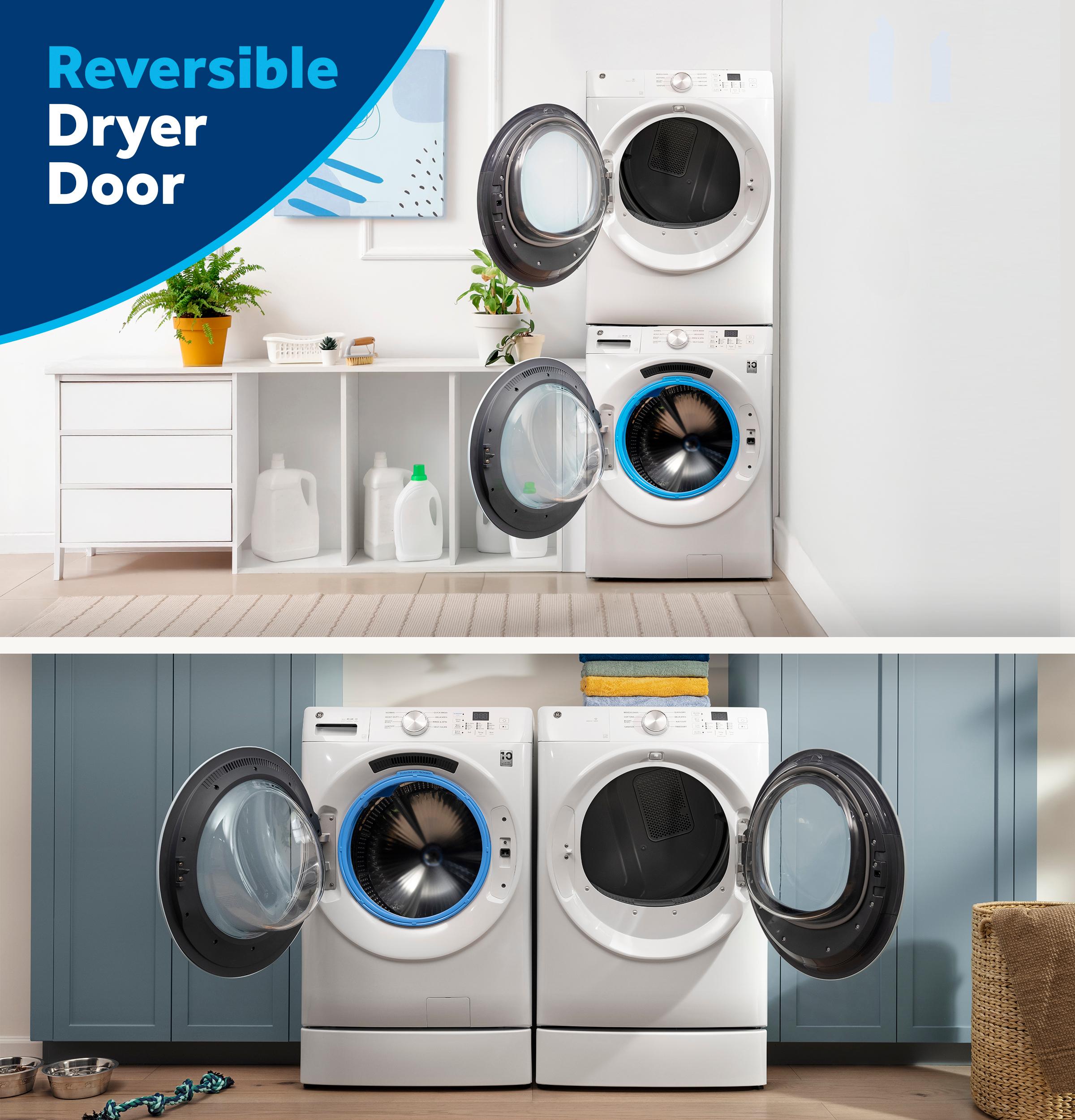 Ge Appliances GFD35GSSYWW Ge® Energy Star® 7.8 Cu. Ft. Capacity Smart Front Load Gas Dryer