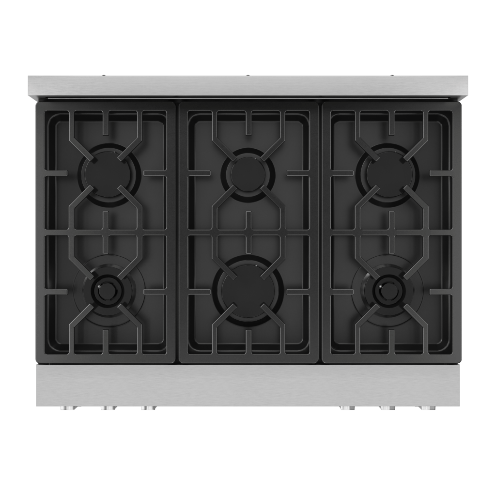 Thor Kitchen RSG36LP 36 Inch Professional Lp Range With Tilt Panel Touch Control In Stainless Steel Gordon Ramsay Series - Rsg36Lp