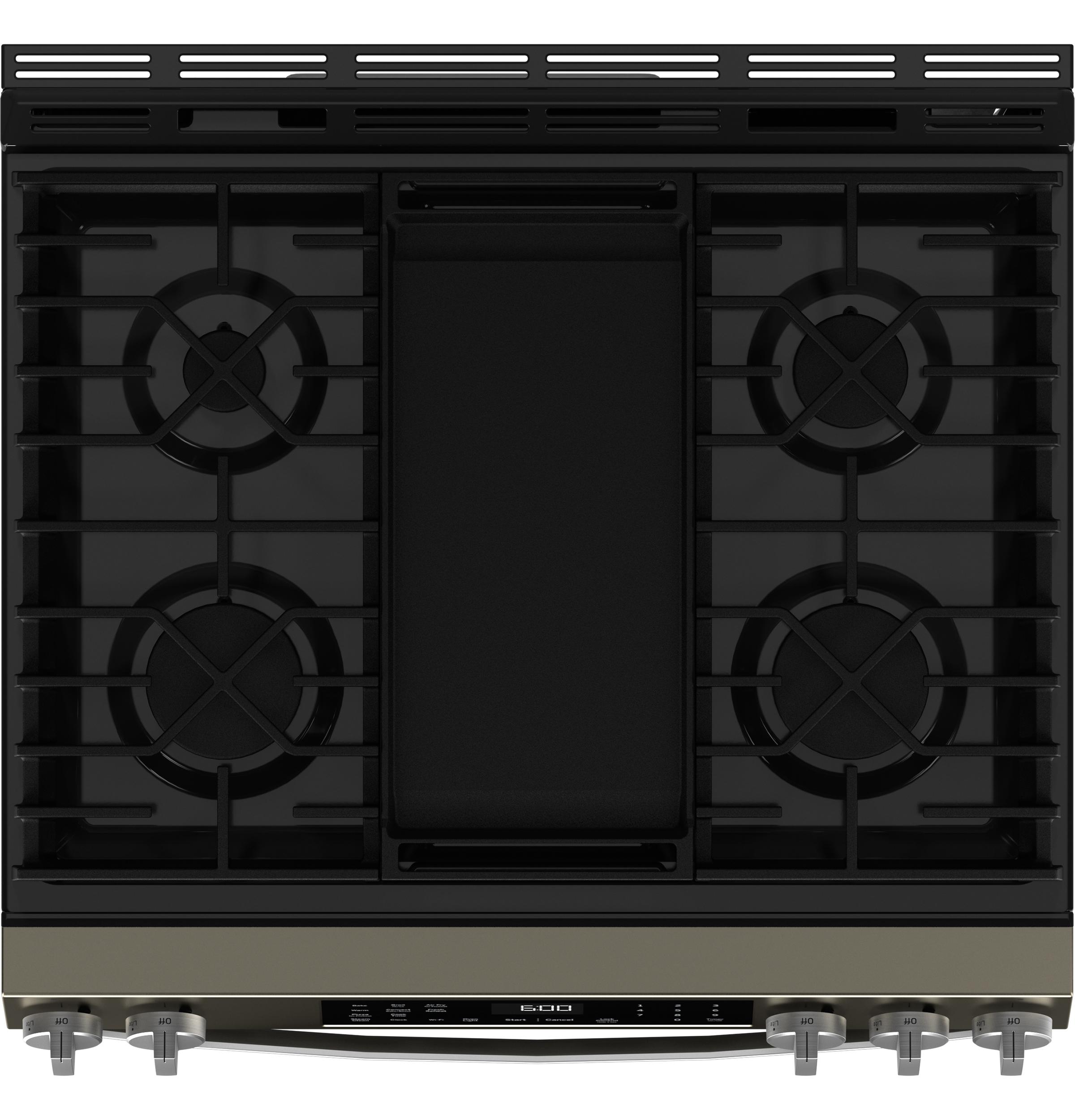 Ge Appliances GGS600AVES Ge® 30" Slide-In Front-Control Convection Gas Range With No Preheat Air Fry And Easywash™ Oven Tray