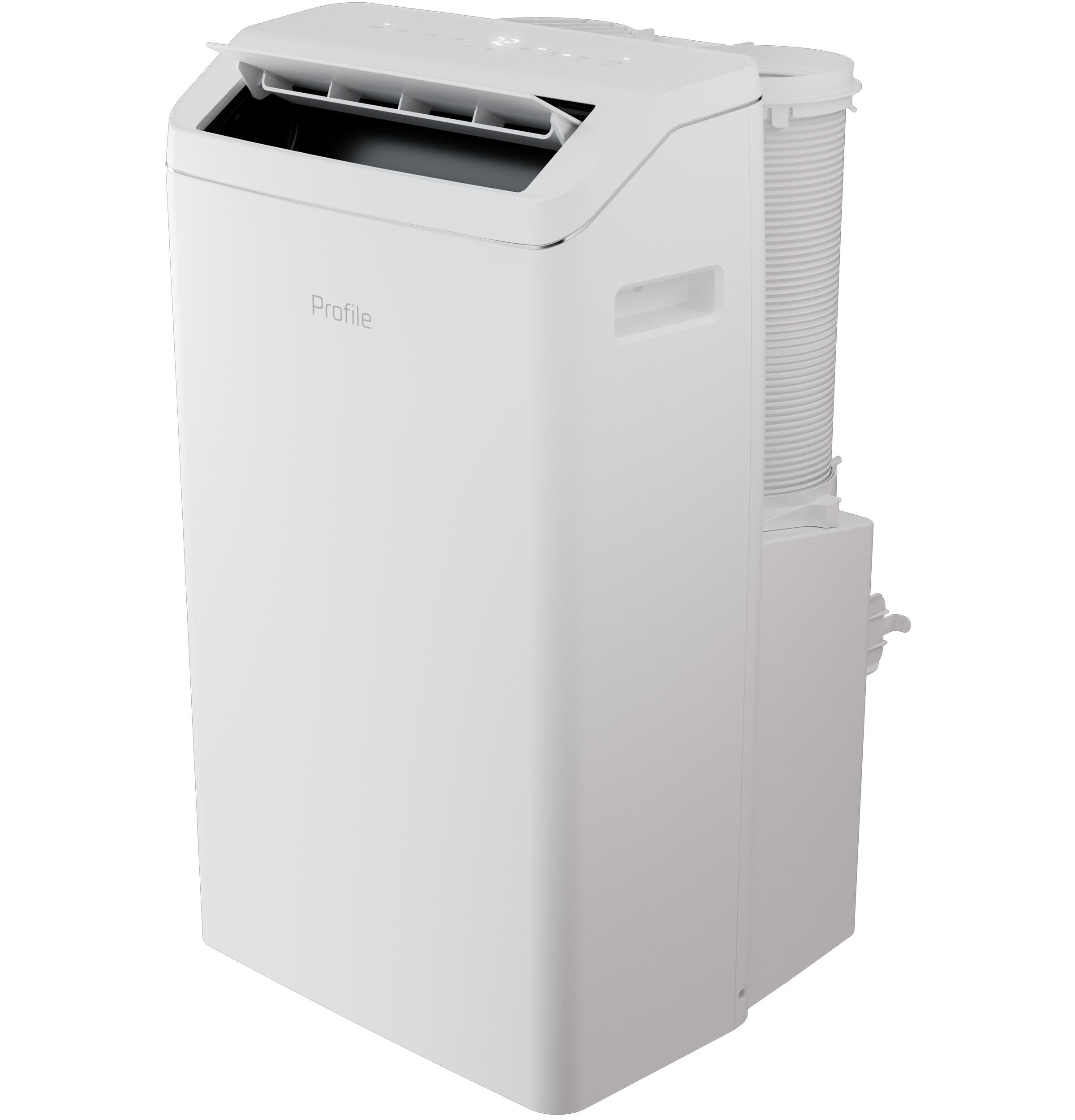 Ge Appliances PPHV10WWF Ge Profile® 10,000 Btu Dual-Hose, Inverter Portable Air Conditioner With Dehumidifier And Remote, White