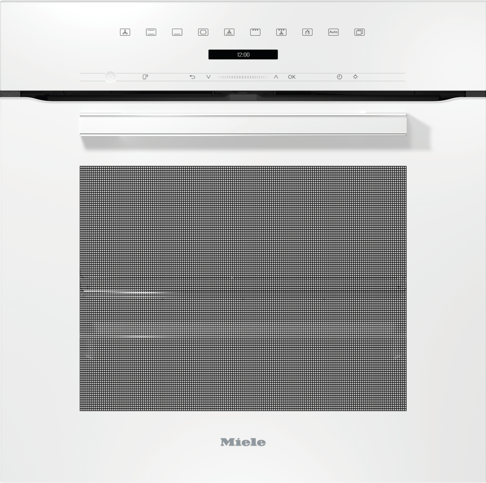 Miele H7263BPBW H 7263 Bp - 24" Oven With Clear Text Display, Connectivity, And Self Clean.