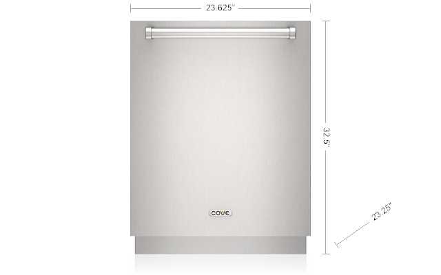 Cove DW2451ADA 24" Ada Height Dishwasher - Panel Ready