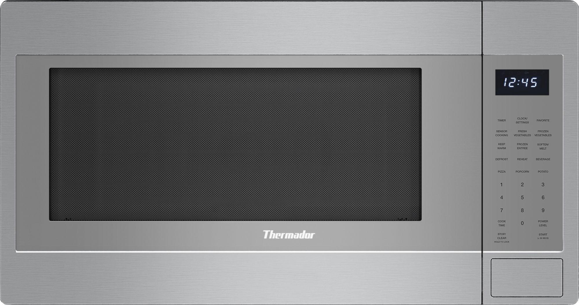 Thermador MBCS Built-In Microwave 24'' Left Side Opening Door, Stainless Steel