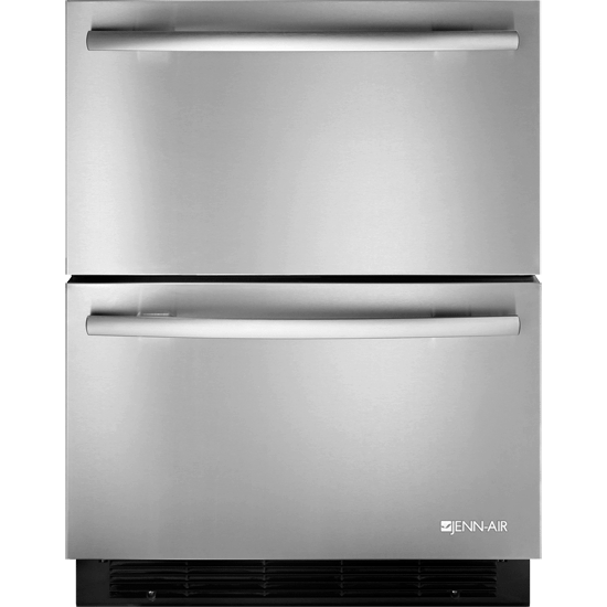 Jennair JUD248RWRS Double-Refrigerator Drawers, 24