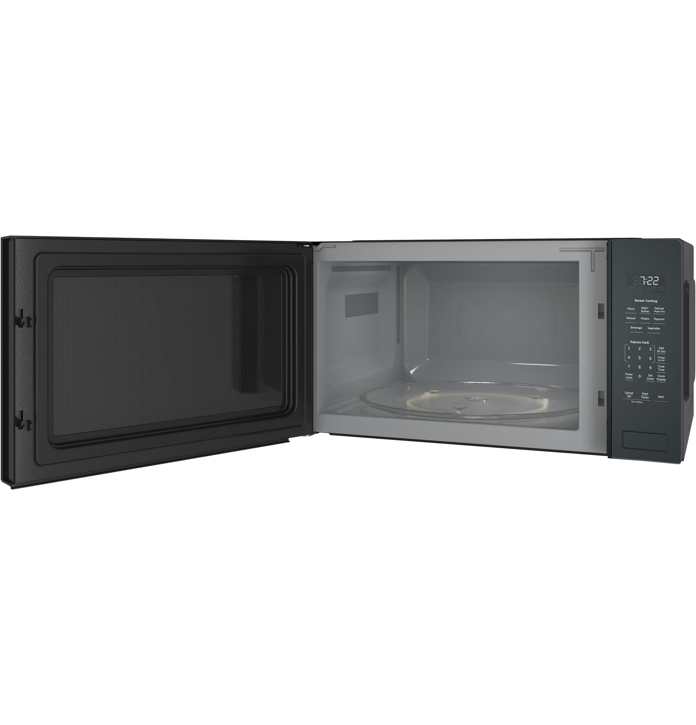 Ge Appliances PCWK22U1WBB Ge Profile™ 2.2 Cu. Ft. Built-In Sensor Microwave Oven