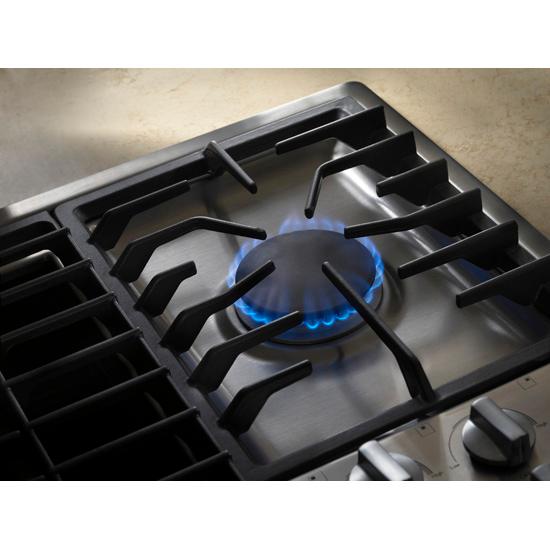 Jennair JGD3536WB Gas Downdraft Cooktop, 36