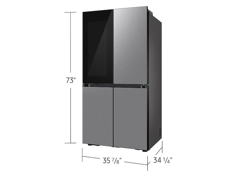 Samsung RF29DB9700QL Bespoke 4-Door Flex™ Refrigerator (29 Cu. Ft.) With Beverage Zone™ And Auto Open Door In Stainless Steel