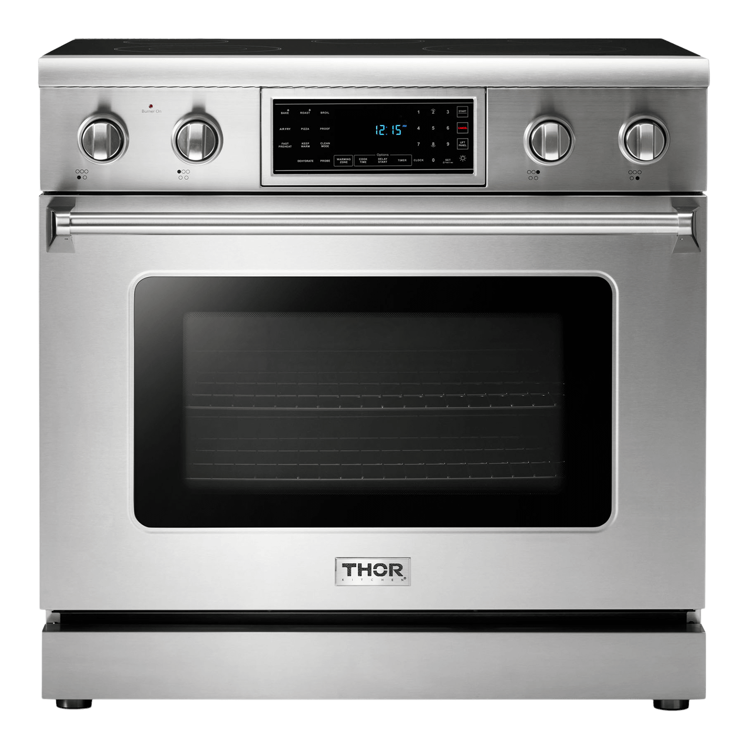 Thor Kitchen TRE3601 Thor Kitchen 36-Inch Tilt Panel Professional Electric Range - Tre3601