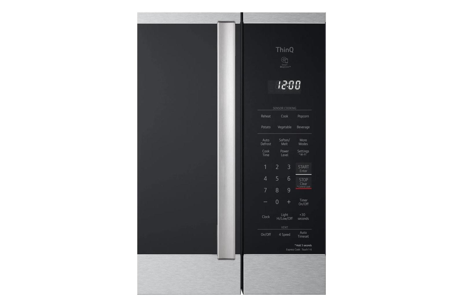 Lg MVEL2125X 2.1 Cu. Ft. Smart Over-The-Range Microwave Oven With Extendavent® 2.0 & Easyclean®