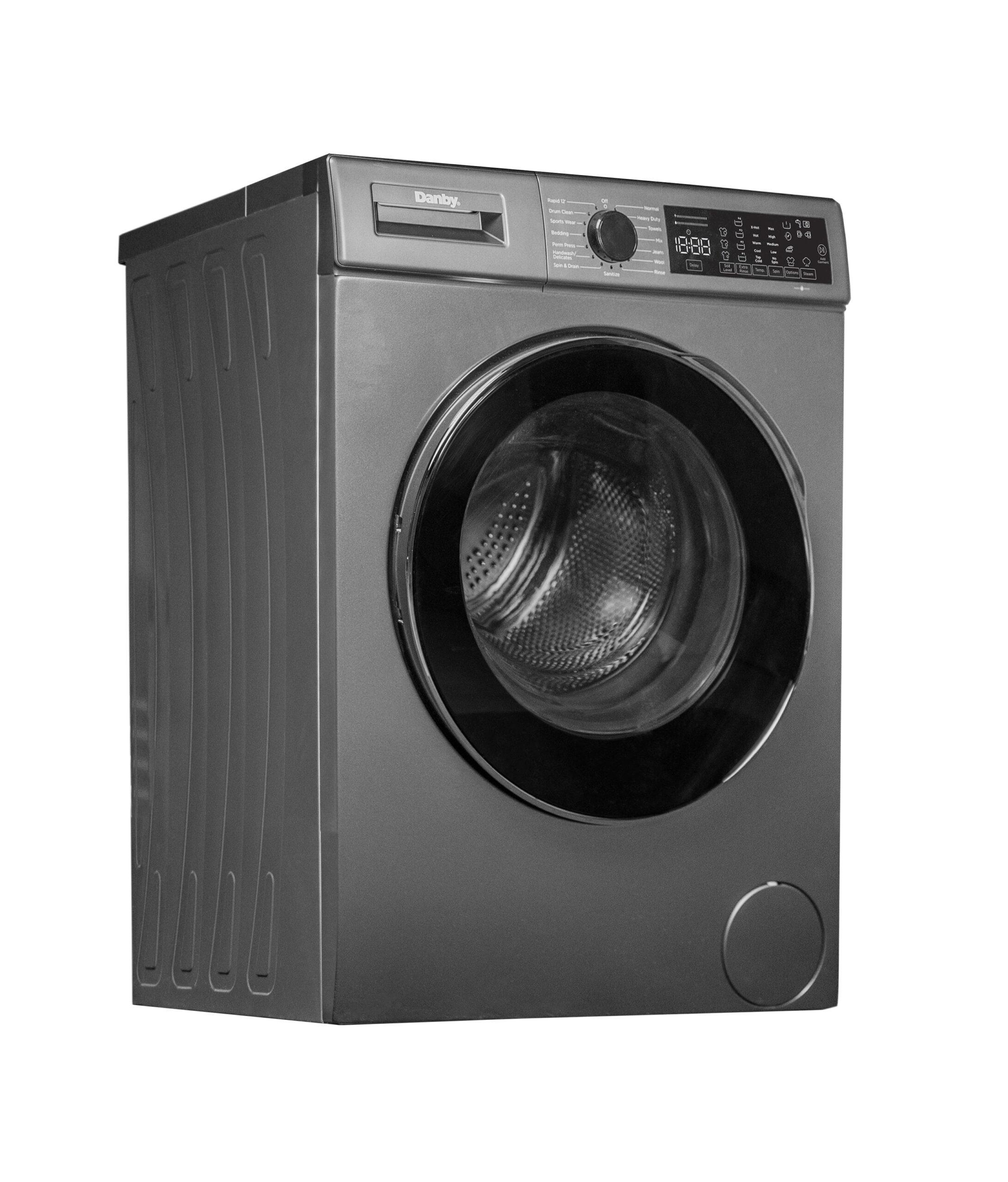 Danby DWM022D1DSDB Danby 2.2 Cu. Ft. 24" Front Load Washing Machine