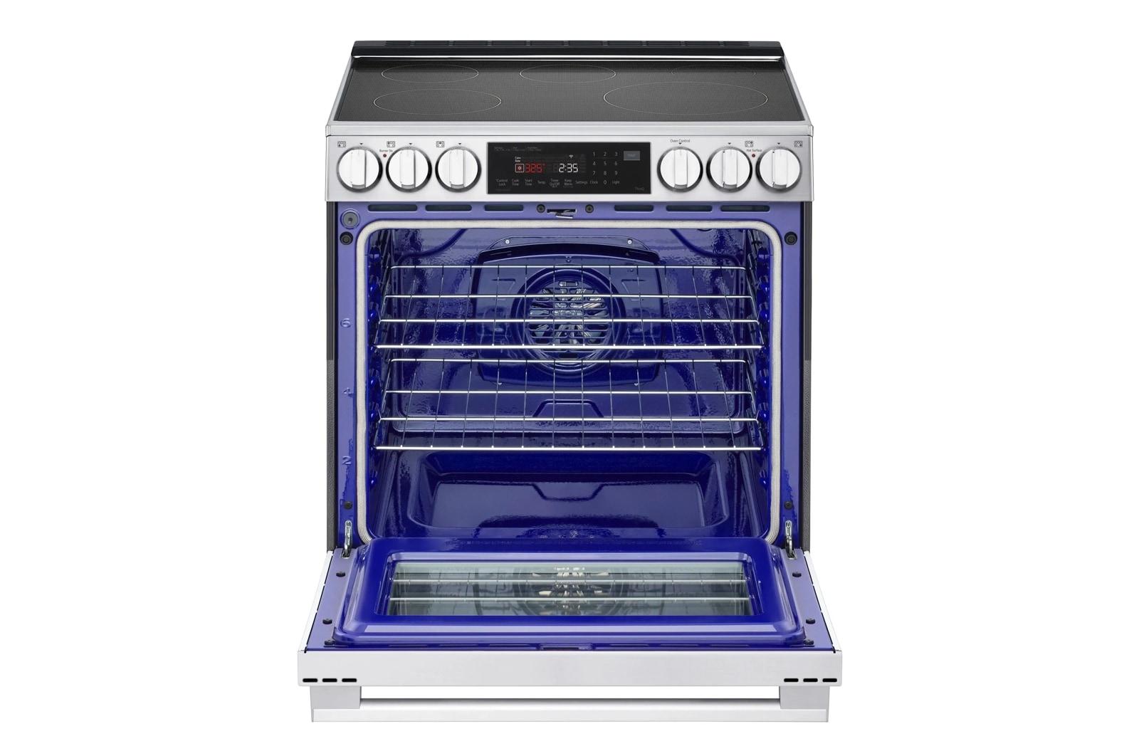 Lg LSIL6336XE 6.3 Cu. Ft. Smart Induction Slide-In Range With Instaview®, Probake Convection®, Air Fry, And Air Sous Vide