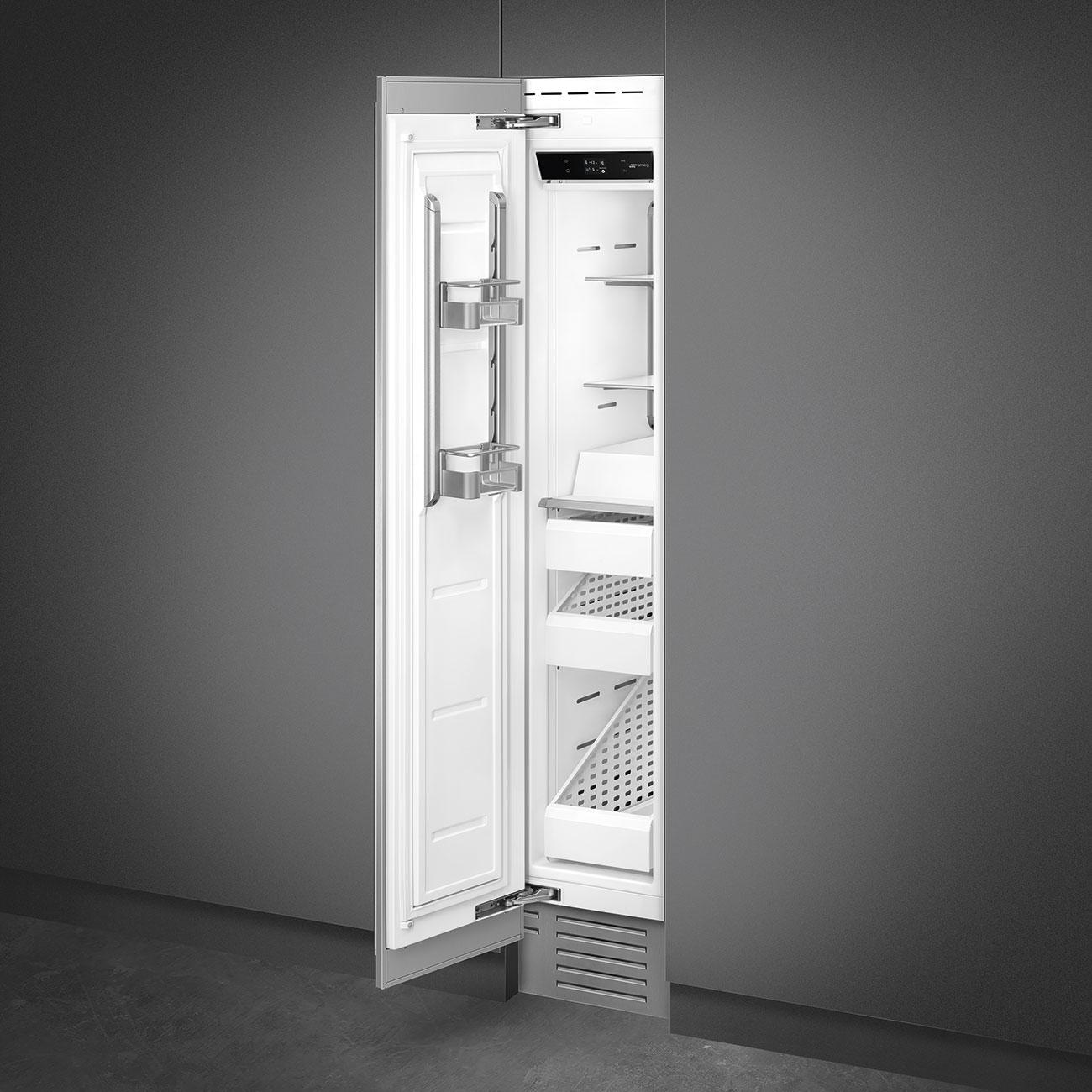 Smeg FZU18LX Freezers Stainless Steel Fzu18Lx