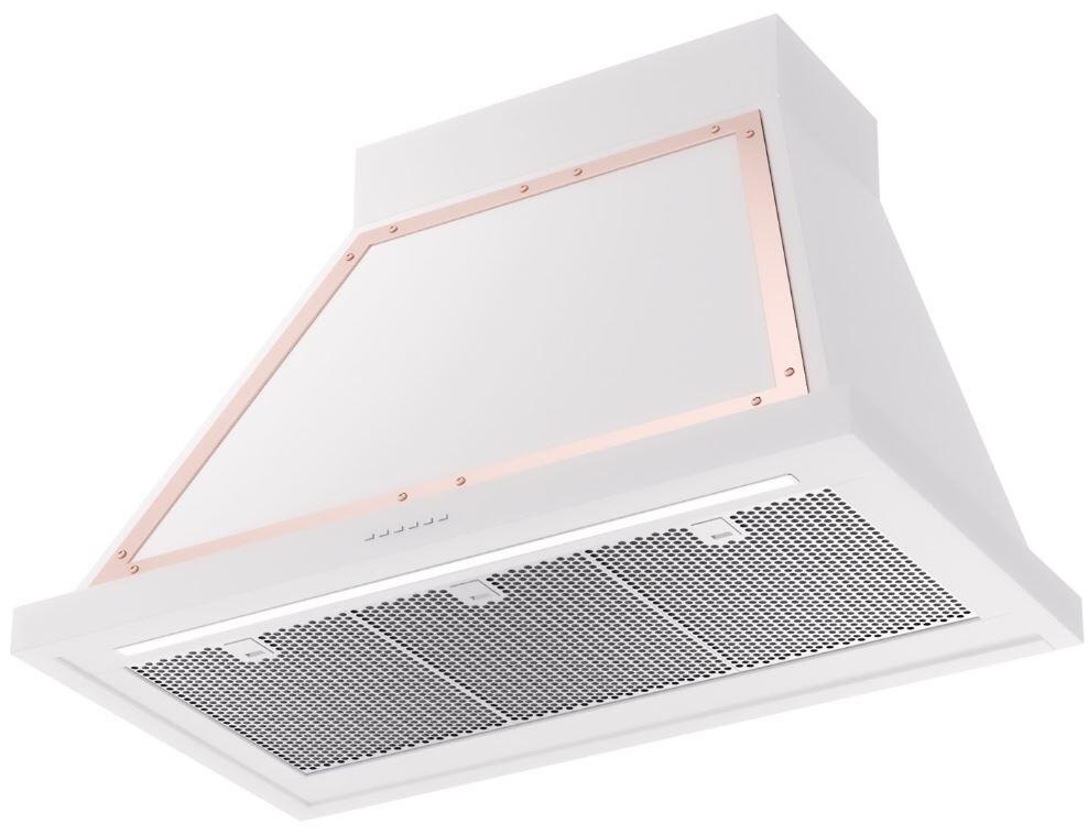 Ilve UANB36WHP Nostalgie 36 Inch White Wall Mount Range Hood